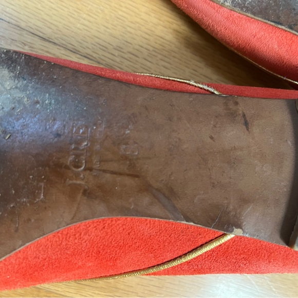J. Crew Leather Suede Flats - Picture 8 of 8